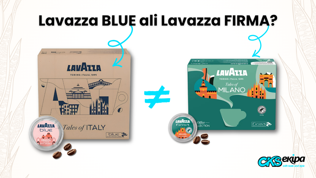 Razlika med kapsulami Lavazza Blue in Lavazza Firma