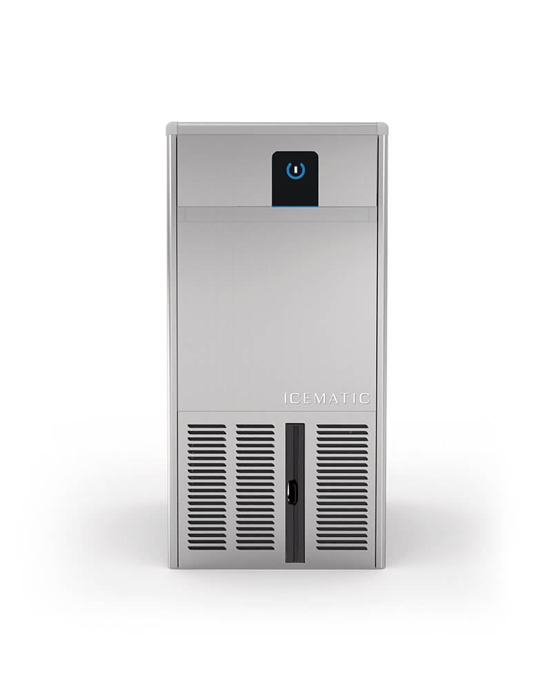 Ledomat na votle kocke s produkcijo do 23kg ledu dnevno. Primeren za kavarne in manjše lokale.