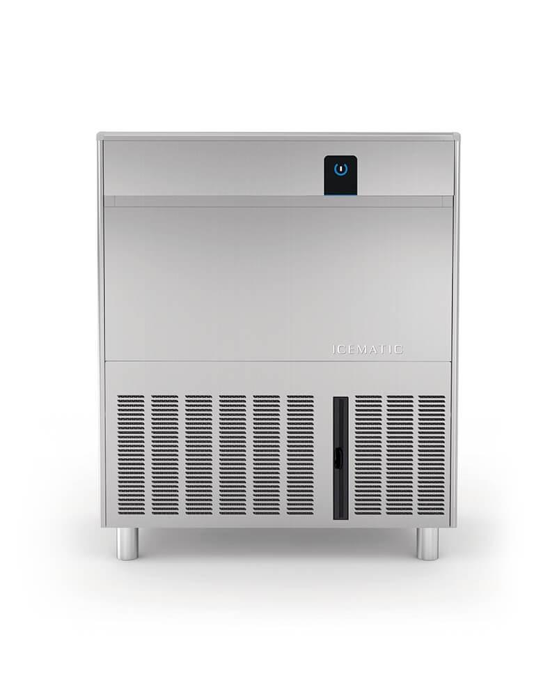Gostinski ledomat K95 je namenjen večjim lokalom in barom z veliko potrebo po ledu. Primeren za pripravo koktajlov in pijač z večjo potrebo po ledu. Dnevna produkcija leda znaša do 95kg.