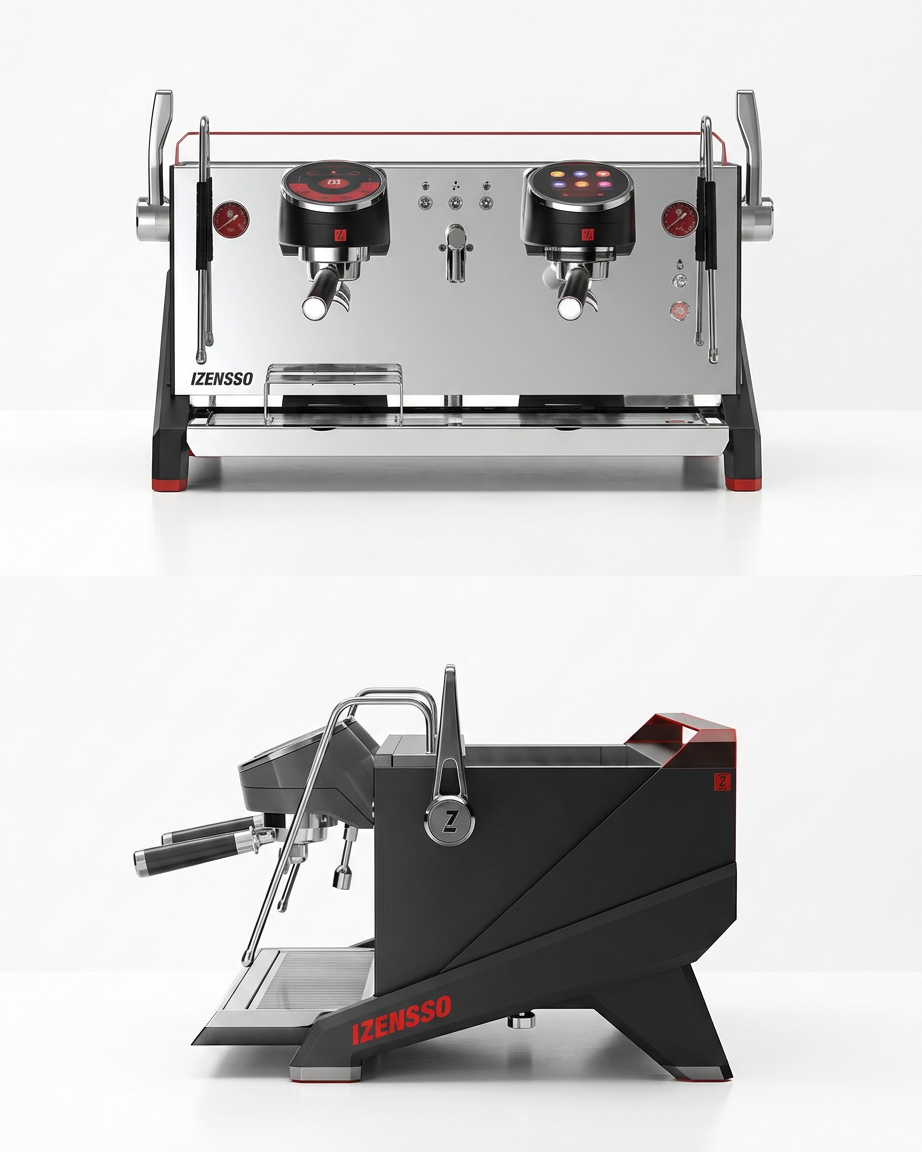 Izensso Raptor profesionalni espresso aparat za kavo in čaj