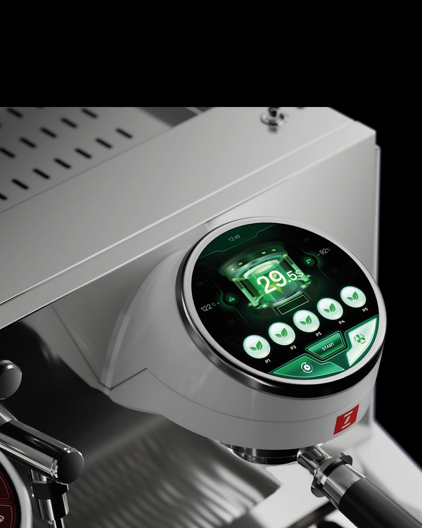 Close up Izensso Raptor coffee machine_TEA MODE  