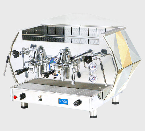 Profesionalni polavtomatski kavni aparat La Pavoni DIAMANTE MODELS – DIA S 2GR