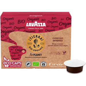 Bio razgradljive kavne kapsule Lavazza Tierra Bio organic Espresso Intenso